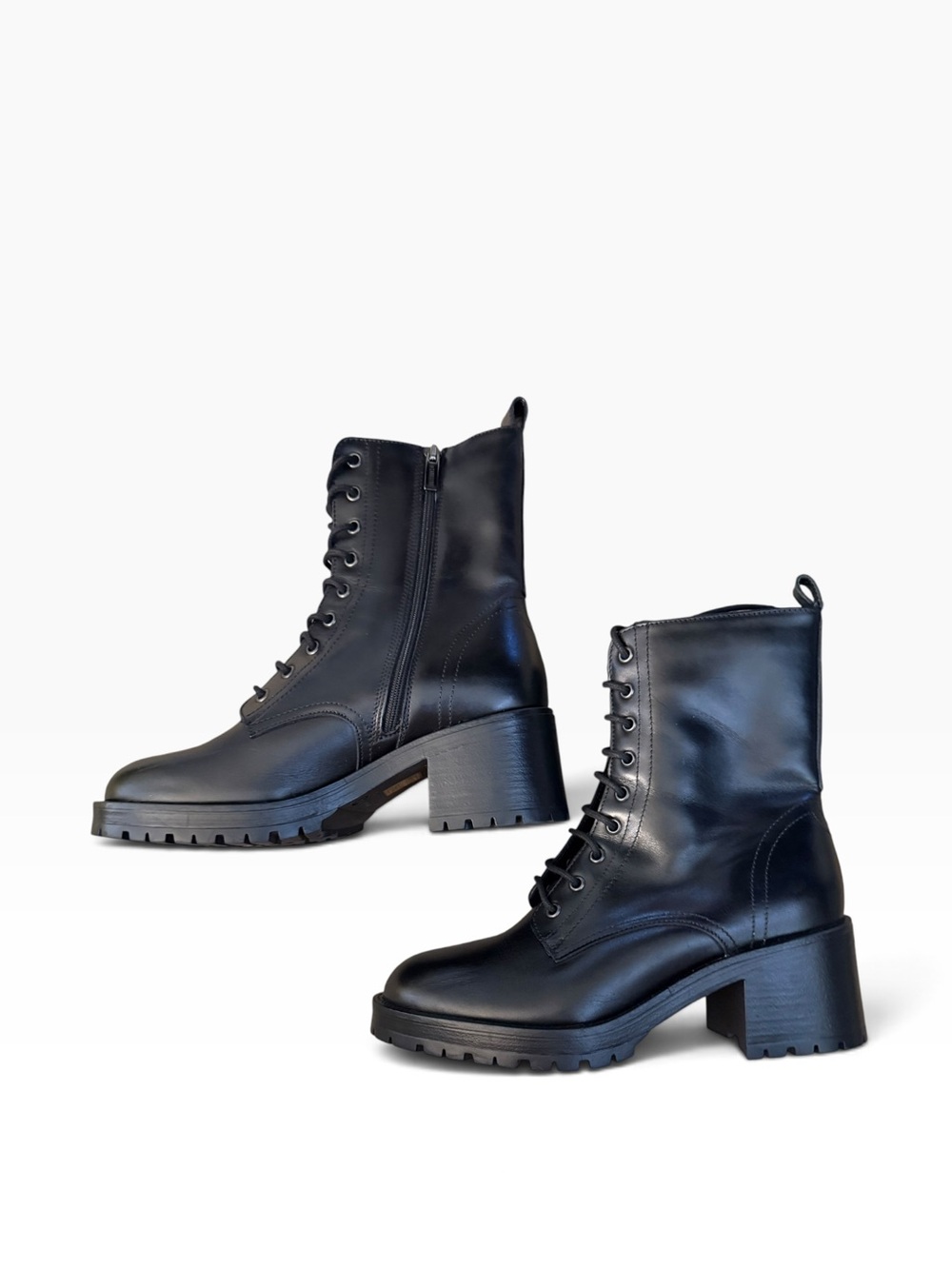 La Canadienne Wesley Waterproof Black Combat Boots – Sz EU40/US10 - Picture 5 of 8